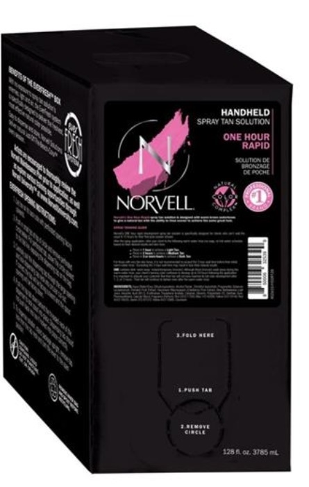 ONE 1-HOUR - 128oz - Airbrush Spray Tan Solution By Norvell