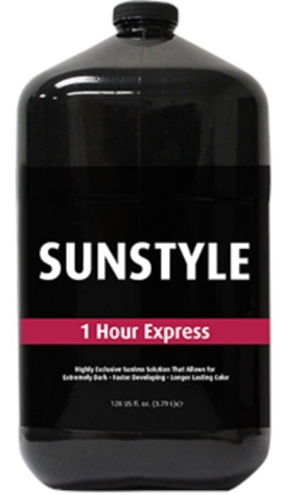 1 HOUR EXPRESS - Gallon - Airbrush Spray Tan Solution By Sunstyle Catwalk
