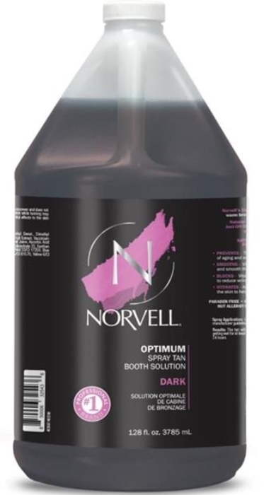 DARK BRONZING - NORVELL OPTIMUM - BOOTH SPRAY TAN SOLUTION - Gallon - By Norvell