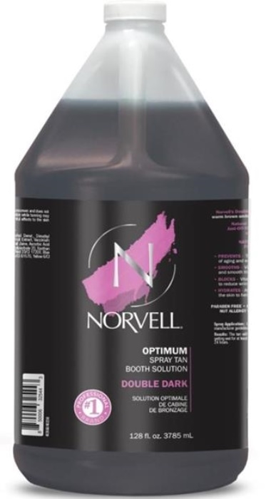 DOUBLE DARK BRONZING OPTIMUM - BOOTH SPRAY TAN SOLUTION - Gallon - By Norvell