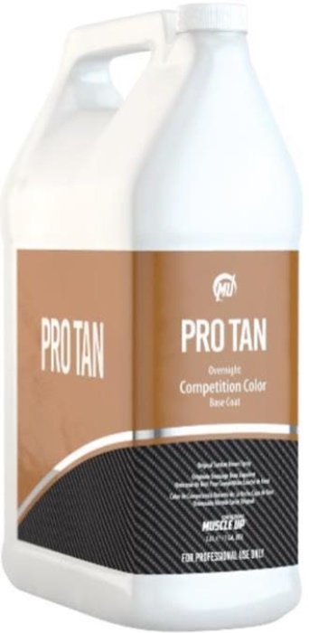 Competition Color Overnight Base Coat - 1 Gallon - By ProTan Muscle Up