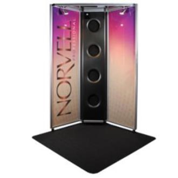 Norvell Airbrush Spray Tan Surround Overspray Booth with Colored Panels