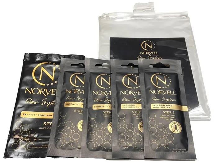 GLOW SYSTEM PACKET BUNDLE - PrePack 4 Count - Skin Care By Norvell