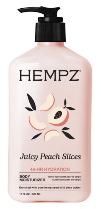 JUICY PEACHES BODY MOISTURIZER - Bottle - Hempz Skin and Body Care