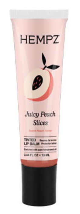 JUICY PEACHES TINTED LIP BALM - Tube - Hempz Skin and Body Care