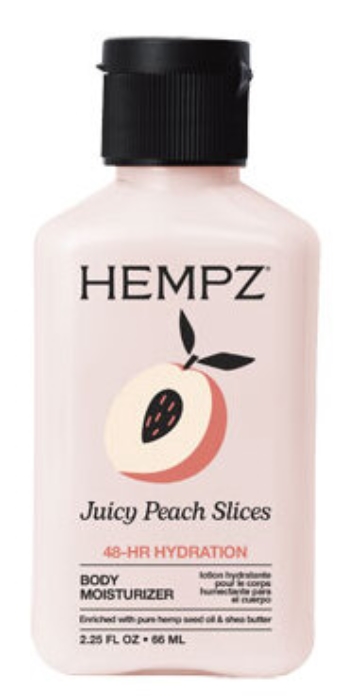 JUICY PEACHES BODY MOISTURIZER - Mini - Hempz Skin and Body Care