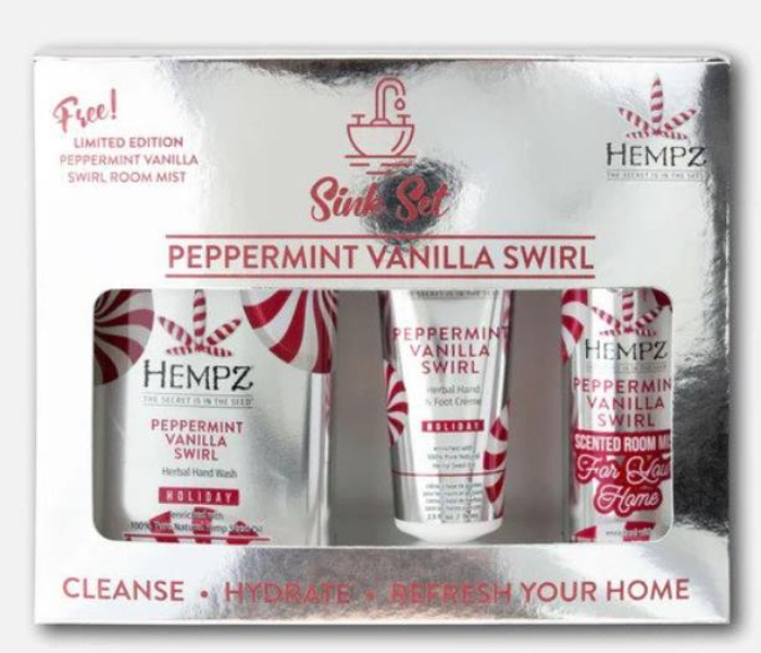Peppermint Swirl Sink Set - PrePack - Hempz Skin Care By Supre