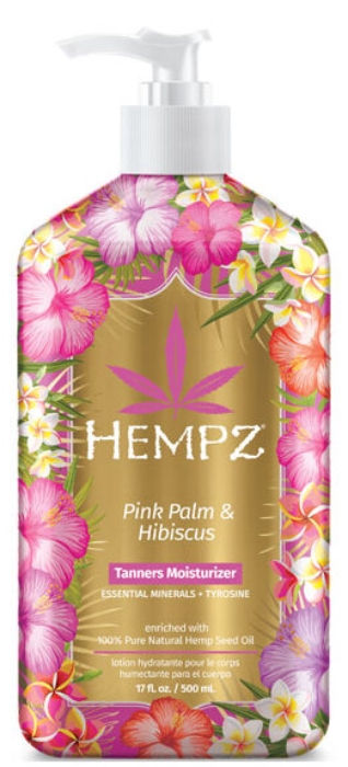 PINK PALM & HIBISCUS BODY MOISTURIZER - Bottle - Hempz Skin and Body Care
