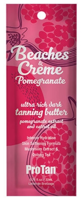 BEACHES & CREME POMEGRANATE INTENSIFIER - Pkt - Tanning Lotion By ProTan