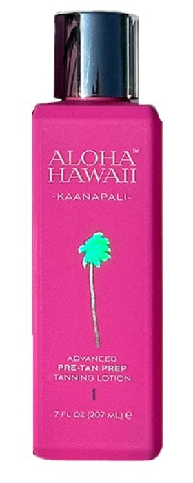 ALOHA HAWAII KAANAPALI Pre-Tan Prep - Btl - Tanning Lotion By Tan Inc