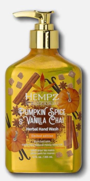 PUMPKIN SPICE & VANILLA HAND WASH - Btl - Hempz Skin Care By Supre