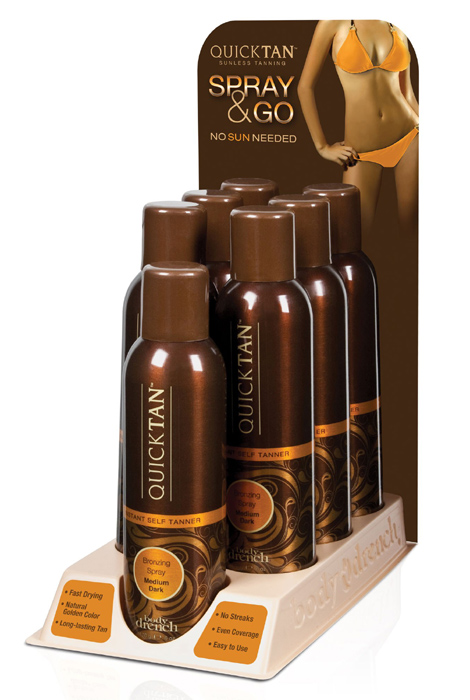 QUICK TAN SPRAY DISPLAY - Medium Dark - Kit - Skin Care By Body Drench