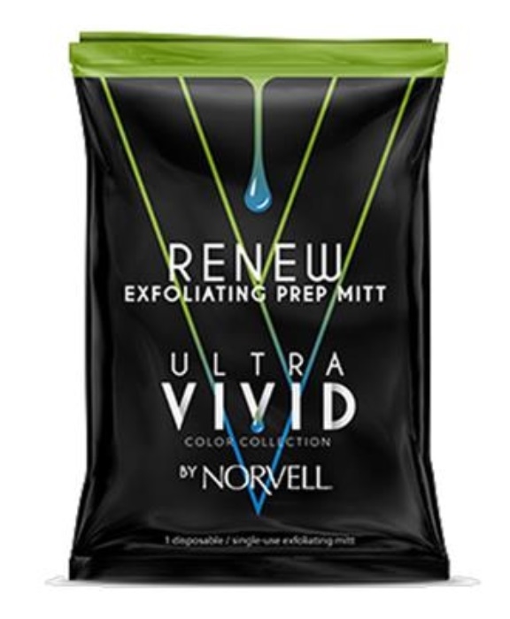 RENEW EXFOLIATING PREP MITT - Single - Skin Care By Norvell