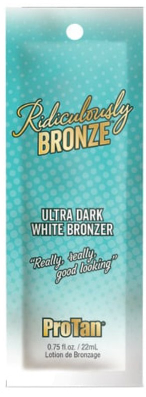 RIDICULOUSLY BRONZE Tanning Lotion By ProTan - Packet