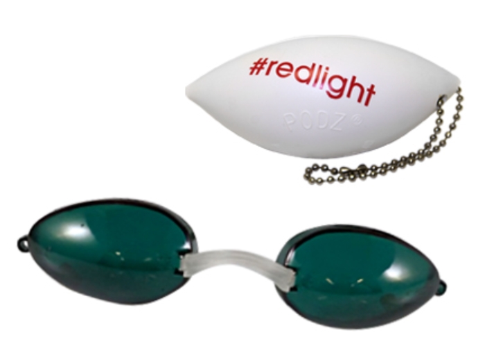 PODZ - Softpodz Red Light Therapy - Opaque - Dozen - Treatment Eyewear NO UV Protection