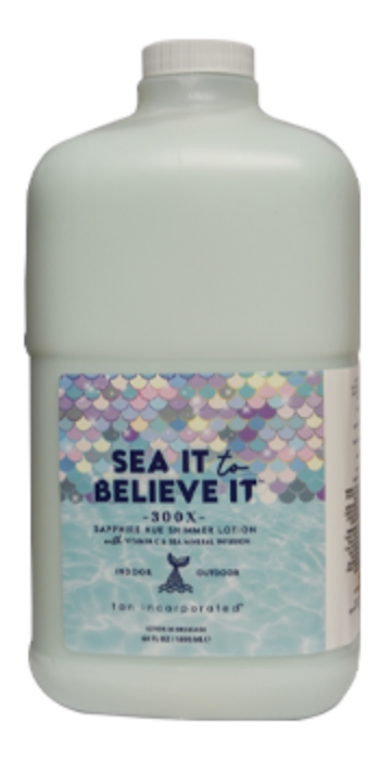 Sea It To Believe It Shimmer Accelerator Tanning Lotion - 64 oz - Tan Inc