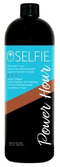 SELFIE POWER HOUR SUNLESS SOLUTION - 32oz - Self Tanner By Selfie