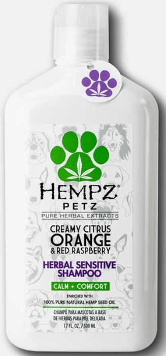 PETZ - Citrus Orange & Red Raspberry Sensitive Shampoo - Btl - Hempz Pet Care By Supre