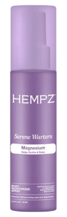 SERENE WATERS SPRAY ON MOISTURIZER - Bottle - Hempz Skin and Body Care