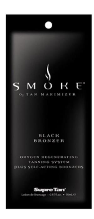 SMOKE BLACK BRONZER - Packet - Tanning Lotion By Supre - Click Image to Close