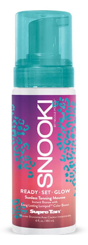 SNOOKI READY SET GLOW SUNLESS TANNING MOUSSE - Btl - Hempz Tanning Lotiom By Supre