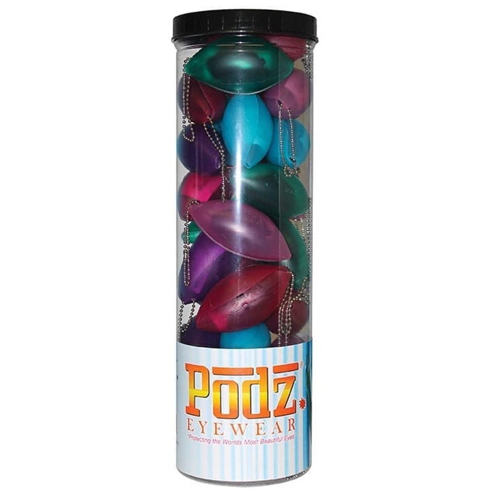 PODZ SOFTPODZ - 24 Pair Assorted Display - Tanning Eyewear
