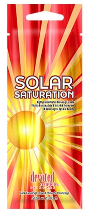 SOLAR SATURATION BRONZER - Pkt - Tanning Lotion By Devoted Creations