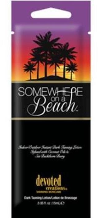 SOMEWHERE ON A BEACH - Pkt - Tanning Lotion By Devoted Creations