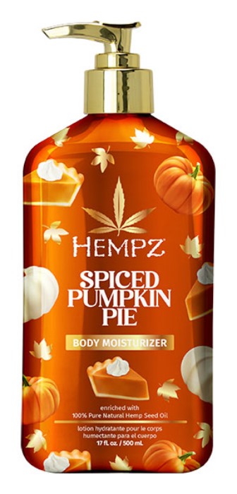 SPICED PUMPKIN PIE Moisturizer Hempz Skin and Body Care - Bottle