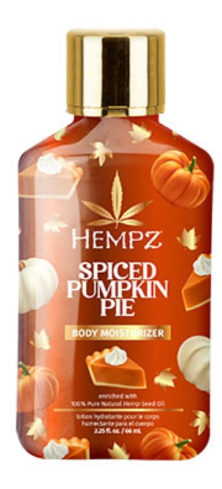 SPICED PUMPKIN PIE Moisturizer Hempz Skin and Body Care - Mini