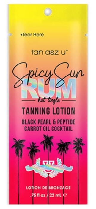 SPICY SUN RUM DARK TINGLE BRONZER - Pkt - Tanning Lotion By Tan Inc