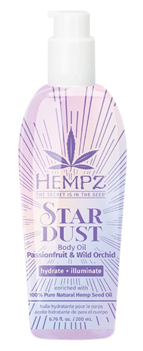STAR DUST BODY OIL Hempz Skin and Body Care - Bottle