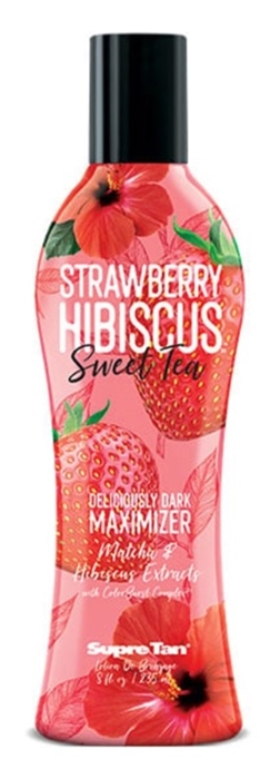 STRAWBERRY HIBISCUS MAXIMIZER - Buy 2 Btls Get 3 Pkts FREE - Tanning Lotion By Supre