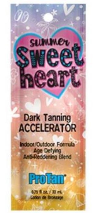 SUMMER SWEETHEART DARK TANNING ACCEL - Pkt - Tanning Lotion By ProTan