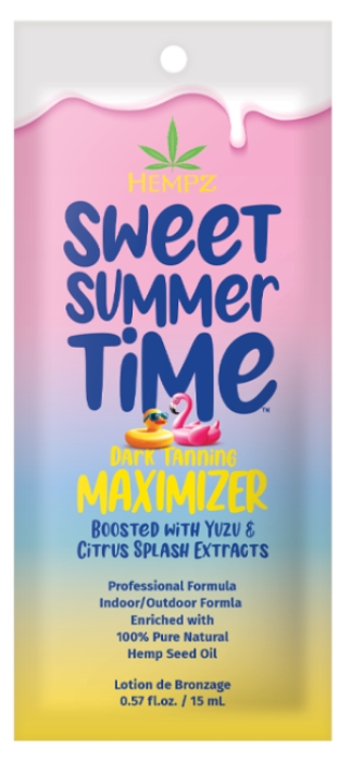 Sweet Summertime Maximizer Tanning Lotion - Packet - Hempz
