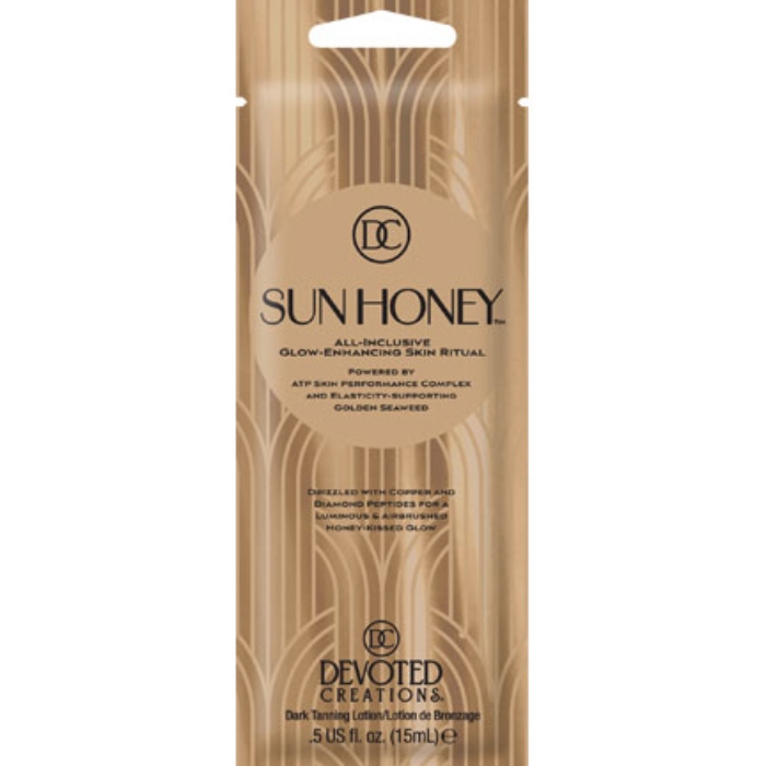 SUN HONEY OPTIMIZER - Devoted Creations Tanning Lotion - Packet