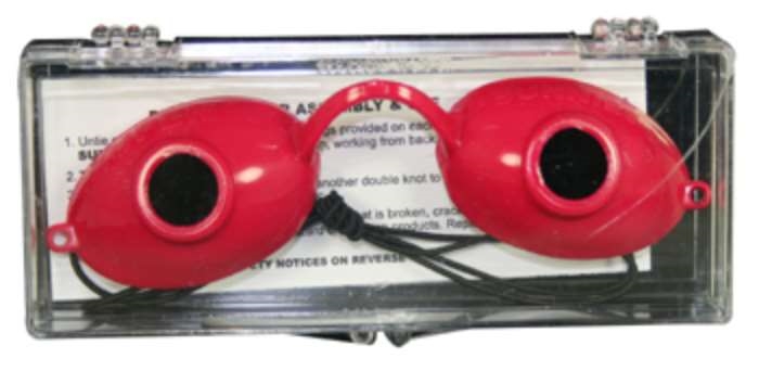 SUNNIES - NEON W/CASE UV Tanning Eyewear - LU - Dozen