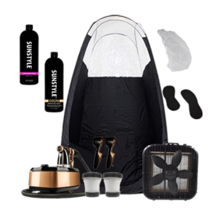 Maxi Mist Allure Spray System With Sunstyle Sunless Bundle BLACK - Kit - Maxi Mist