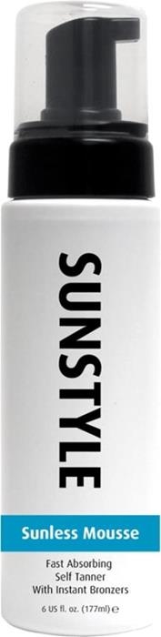 BRONZE SUNLESS MOUSSE - 6oz Btl - By Sunstyle Catwalk