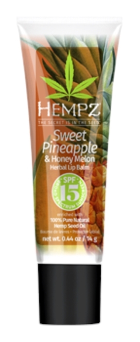 SWEET PINEAPPLE MELON LIP BALM - Tube - Hempz Skin Care By Supre