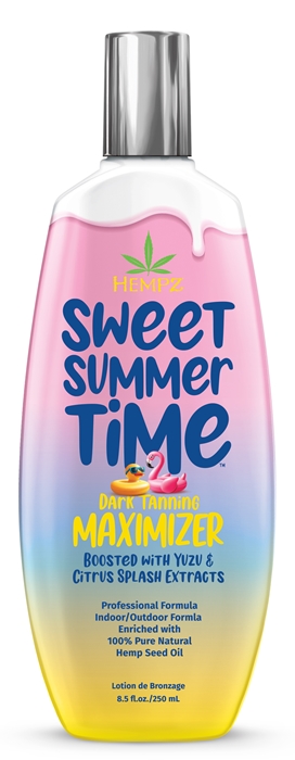 Sweet Summertime Maximizer Tanning Lotion - Bottle - Hempz
