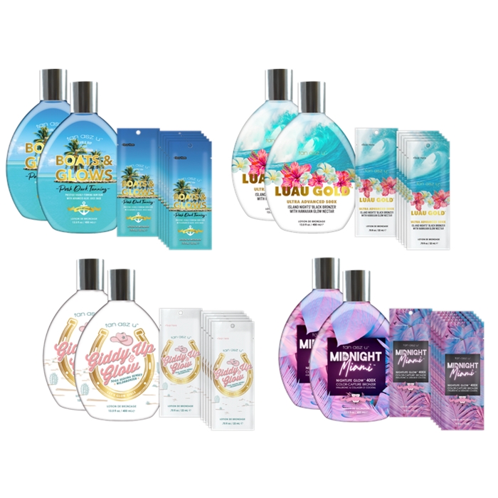 Tan Inc Top Shelf Starter Kit 2026 - Tan Inc Tanning Lotion - PrePack