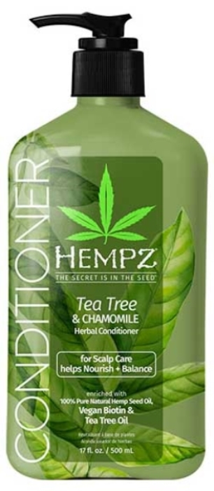 TEA TREE & CHAMOMILE HERBAL HAIR CONDITIONER - Btl 17 - Hempz Skin Care By Supre