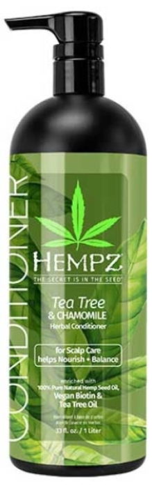 TEA TREE & CHAMOMILE HERBAL HAIR CONDITIONER - Btl 33.8 - Hempz Skin Care By Supre