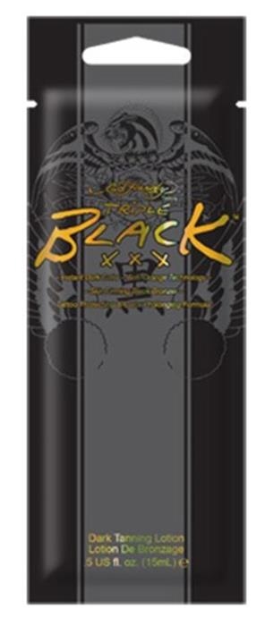 Triple Black Bronzer - Pkt - Tanning Lotion By Ed Hardy