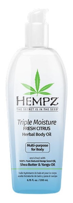 TRIPLE MOIST BODY OIL - Btl - Hempz Skin Care By Supre