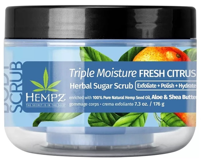 Triple Moisture Body Scrub NEW - Jar - Hempz Skin Care By Supre
