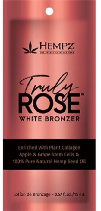 TRULY ROSE - Pkt - Tanning Lotion By Hempz