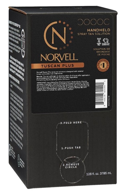 TUSCAN PLUS Spray Tan Solution By Norvell - Gallon