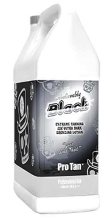 UNBELIEVABLY BLACK ProTan Tanning Lotion - 128 oz